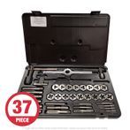 Viking #50150 Hi-Carbon Master Metric Tap & Hex Die Set (37 Piece)