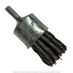 CGW 60131 Knot 1" Wire End Brush .020 Carbon 1" Trim 1/4" Shank