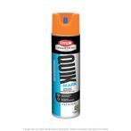 Krylon Quik-Mark Flourescent Orange Inverted Marking Paint, Water Based, 17 fl oz.