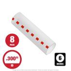 .300 ID x 6" High Adhesive Clear Heat Shrink Tubing - Pack of 8