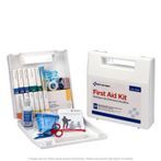 50 Person First Aid Kit, 195 Piece, Plastic Case