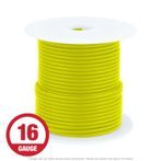 Primary Wire 16 Gauge Yellow 100 ft. Spool