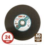 CGW 35587 High Speed 12" x 5/32" x 20mm Metal Cut-Off Wheel 24G DR AO 10 per Box