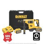 DeWalt FLEXVOLT 60V MAX Brushless 1-9/16" SDS-MAX Combination Hammer - 2 Battery Kit
