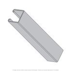 Stainless Steel Square Solid Strut 1-5/8" x 10 ft. 12 Ga.