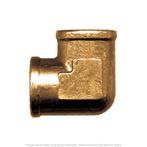 90° Forged Brass Elbow 1/8" Female Pipe Thread