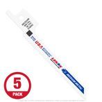 Lenox 318RC - 3-5/8" x 18 TPI Bi-Metal Reciprocating Blade for Metal, 5-pack