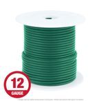 Primary Wire 12 Gauge Green 100 ft. Spool
