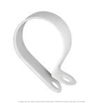 1" Nylon Tubing Clamp (1/2" Wide) - 25 per Box