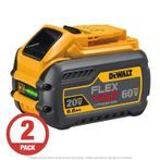 DeWalt FLEXVOLT 20/60V 9.0 Ah Battery - 2 per Pack