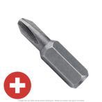 #2 Reduced x 1" Overall Length Phillips Insert Bit