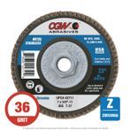 CGW 42711 Z3  Flap Disc 7" x 5/8-11 T27 36G Zirconia 10 per Box