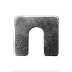Steel Body Shim 1-1/4" x 1-1/8" x 1/8" Thick x 3/8" Slot, Zinc - 100 per Box