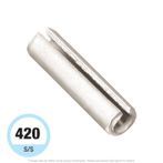 1/4" x 1" Stainless Steel Spring Pin 420
