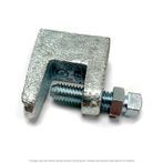 3/4"-10 Zinc Plated Junior Top Beam Clamp, 3/4" Jaw Opening