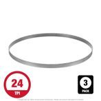 Lenox 24 TPI Master-Band Portable Band Saw Blade, 44-7/8" x 1/2" x .023", 24 TPI, 3 per Pack