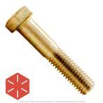 5/8"-11 x 11" Yellow Zinc Hex Head Cap Screw Grade 8