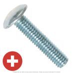 1/4"-20 x 3/4" Zinc Plated Phillips Truss Head Machine Screw
