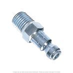 QD Plug Tru-Flate / Automotive Interchange 1/4" Male Pipe Thread x 1/4" Body