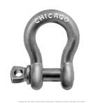 1" Hot Dip Galvanized Screw Pin Shackle USA