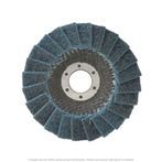 CGW 70124 Non-Woven Flap Disc 4-1/2" x 5/8-11 T29 Very Fine 320G 10 per Box