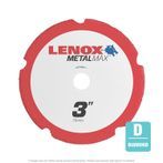 Lenox MetalMax  3" x .050" x 3/8" Arbor T1 Cut-Off Wheel 1972918