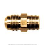 Brass SAE 45° Flare Connector 3/8" Tube x 1/8" MPT