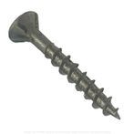 #8 x 1" Flat Head Recex Drive Woodmaster Screws - 10,000 per Case
