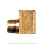 90° Extruded Street Elbow 1/4" Female Pipe Thread x 1/8" Male Pipe Thread