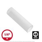 1/4" x 48" Flexible Dual Wall Adhesive-Lined Clear Heat Shrink Tubing