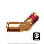 DOT Male 45° Push-To-Connect Elbow, 3/8 Tube x 3/8 MPT