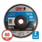 CGW 472744 Z3 XL Flap Disc 7" x 7/8 T27 60G Zirconia 10 per Box