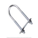 5/16"-18 x 1-1/4" Pipe x 4-1/4" Long U-Bolt Zinc - 10 per Box
