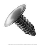 Black Nylon Fender & Bumper Retainer - 25 per Box