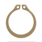 5/8" Zinc Plated External Retaining Ring - 50 per Box