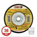 CGW 45021 Thin 4-1/2" x 3/32" x 5/8"-11 Stainless Cut-Off Wheel   T27 WA36 10 per Box