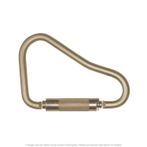 Falltech 2-1/4" Open Gate x 8" Tall Locking Steel Carabiner, 8447