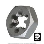 M6-1.0 Hex Rethread Die