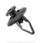 Nissan Black Nylon Push Type Retainer - 25 per Box