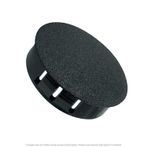 1-1/4" Black Nylon Locking Plug - 50 per Box