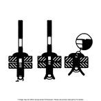 1/4" Diameter x 0.032"-0.140" Grip Aluminum/Steel T-Rivet