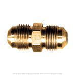 Brass SAE 45° Flare Union Coupling 1/2" Tube