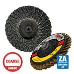 CGW 30002 Z3 Mini 2" Flap Disc Roll-On Arb. T27 40G Zirconia 10 per Box