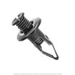 Honda Black Nylon Push-Type Retainer - 10 per Box
