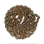 5/16" X 20’ Grade 70 Transport Chain with Grab Hooks, 4700 lbs WLL