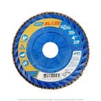 Norton 66254400253 Blaze 4-1/2" x 7/8 Quick Trim Flap Disc T27 Ceramic 40G 10 per Box