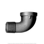 90° Black Iron Street Elbow 1/8" Pipe Thread