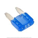 Blue Mini Fuse 15 Amp - 5 per Box