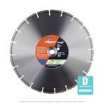 Norton Clipper 14" x .110" x 1"- 20mm General Purpose High Speed Dry Diamond Blade