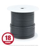 Primary Wire 18 Gauge Black 100 ft. Spool